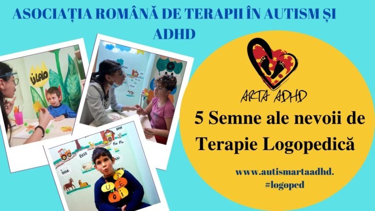 5 SEMNE CARE ARATĂ CĂ UN COPIL ARE NEVOIE DE TERAPIE LOGOPEDICĂ