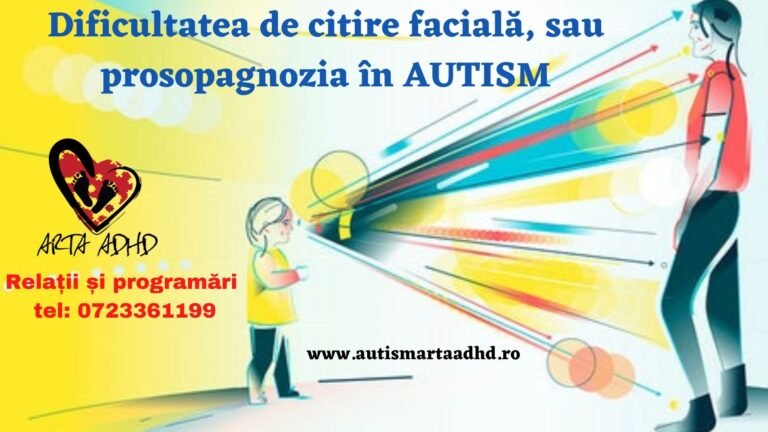 Dificultatea de citire facială sau Prosopagnozia în AUTISM