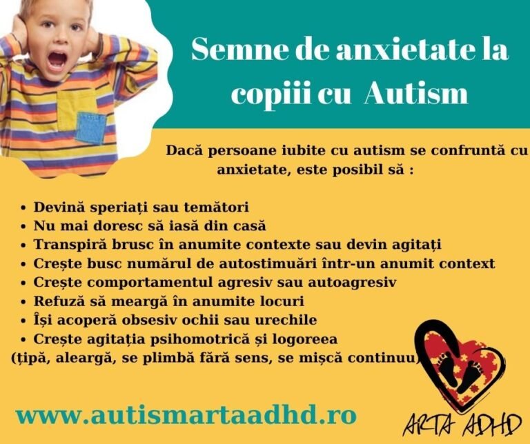 ANXIETATEA LA COPIII CU AUTISM